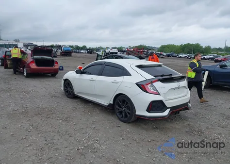 2017 Honda Civic Sport Touring z USA, uszkodzony, nr VIN SHHFK7H93HU215576